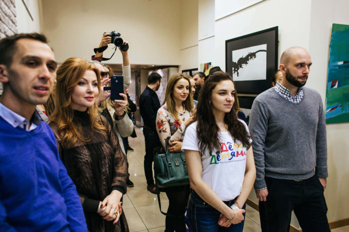 укцион работ чешской художницы Ольги Якубовской в поддержку фонда «Дети Детям»